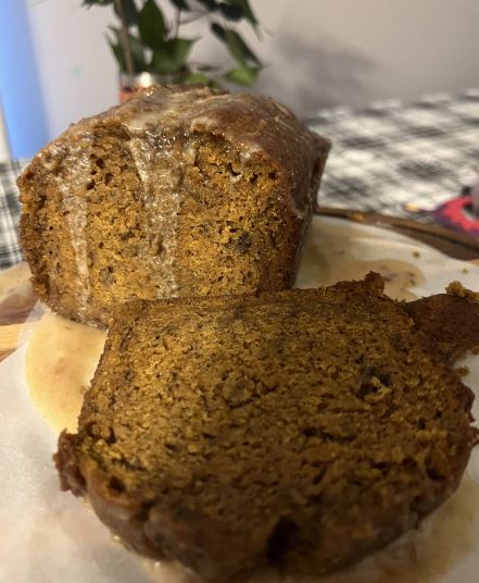 Pumpkin Banana Loaf