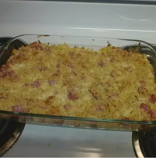 Creamy Chicken Cordon Bleu Casserole